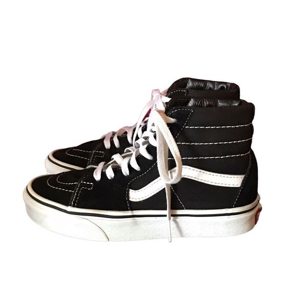Vans Shoes Woman’s Size 5 Off The Wall High Top Sneakers - Picture 4 of 12